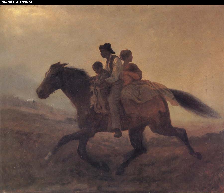 Eastman Johnson A Ride for Liberty-The Fugitive Slaves